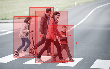 XM登录行人方向标注